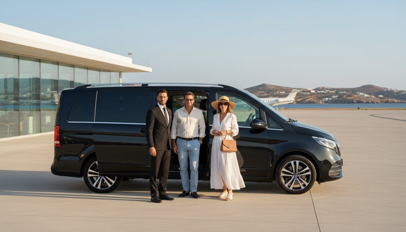 Luxury Ground Transfers Mykonos Airport: The Elite Arrival Guide 2026