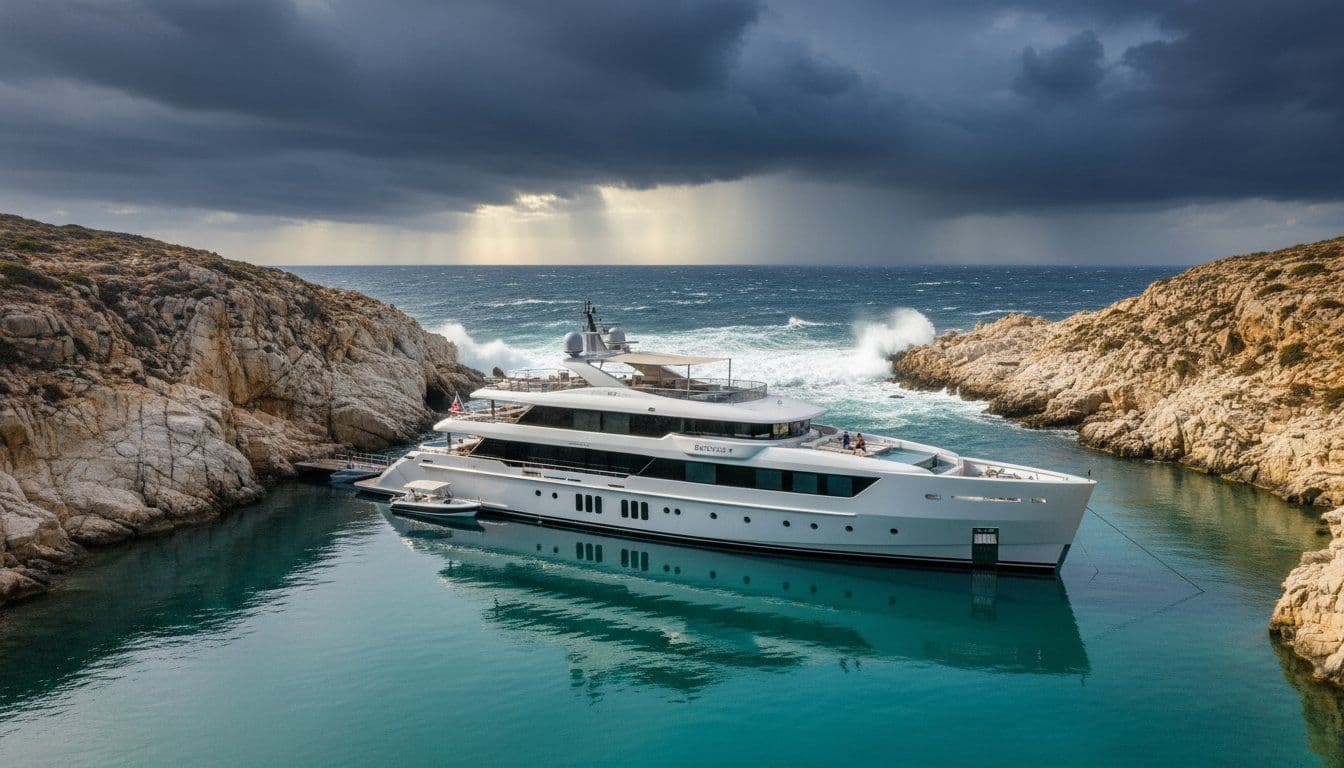 What Happens with Bad Weather on a Yacht Charter in Mykonos & the Cyclades?