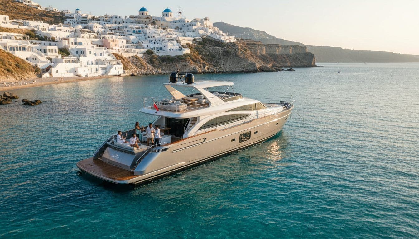 How to Get Buy-In for a Luxury Yacht Vacation in Mykonos & the Cyclades