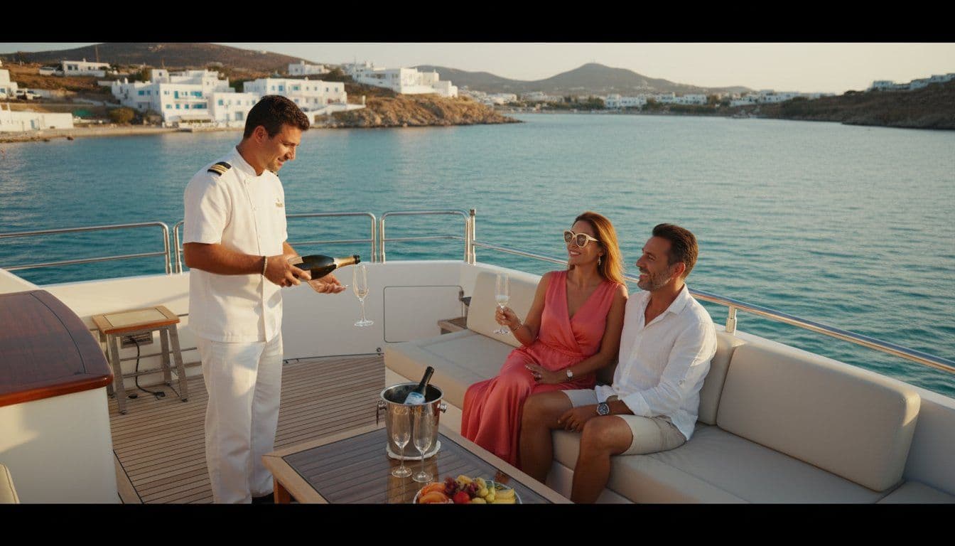 What is Included in a Crewed Yacht Charter in Mykonos & Greece (2026)?