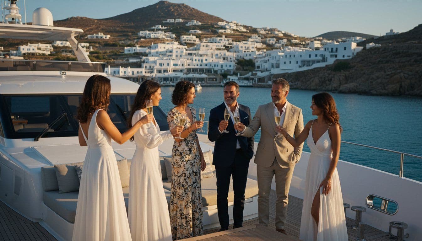 Luxury Yacht Charter for Milestone Birthday: The Ultimate Greek Island Celebration Guide 2026