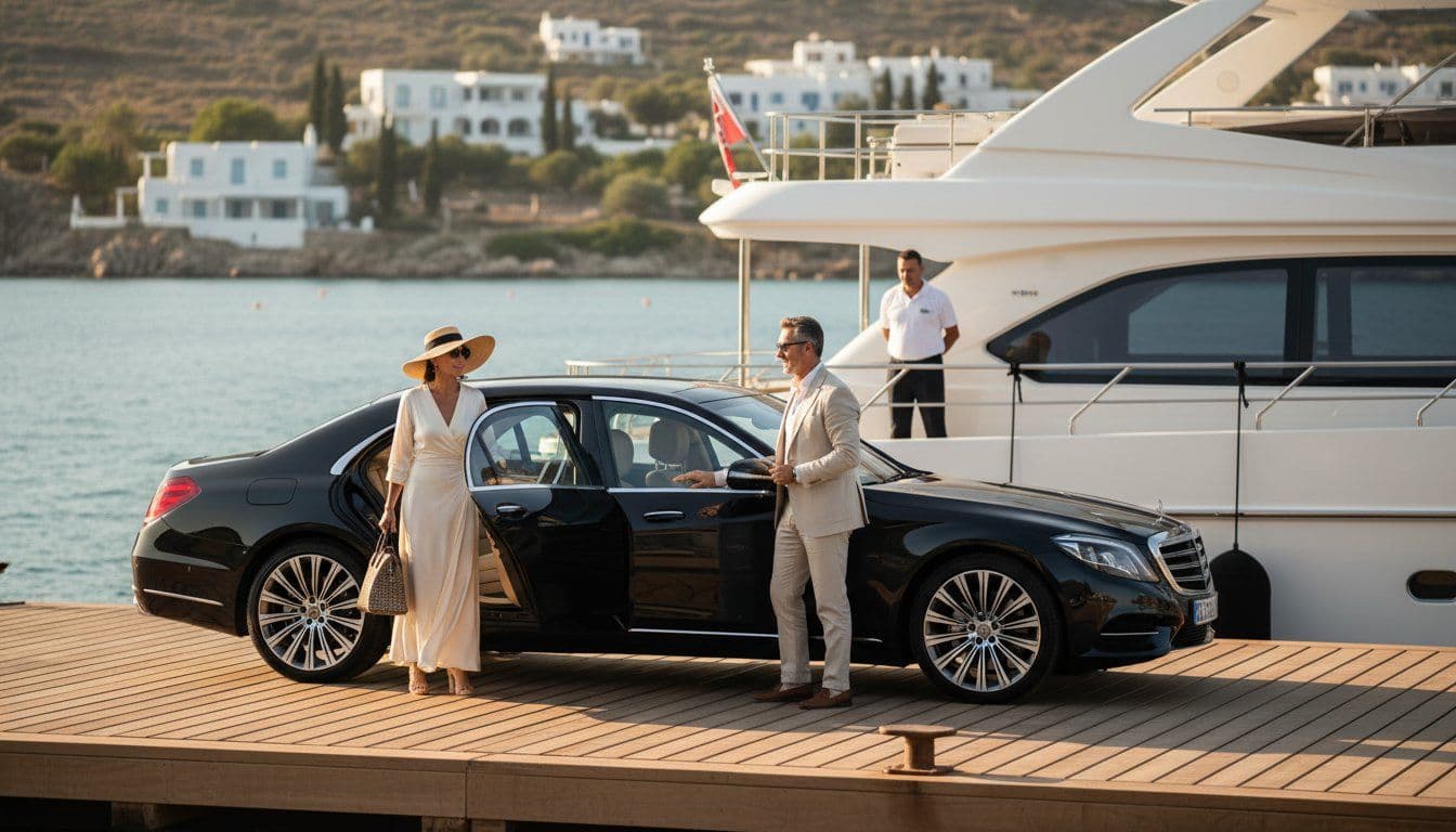 Seamless Airport to Yacht Transfers in Greece: The 2026 VIP Arrival Guide