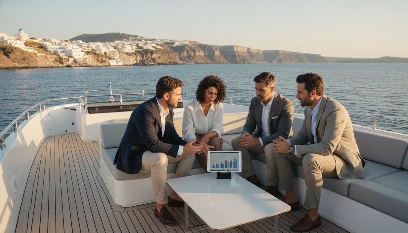 Yacht Charter for Corporate Retreat Greece: The 2026 Executive Guide