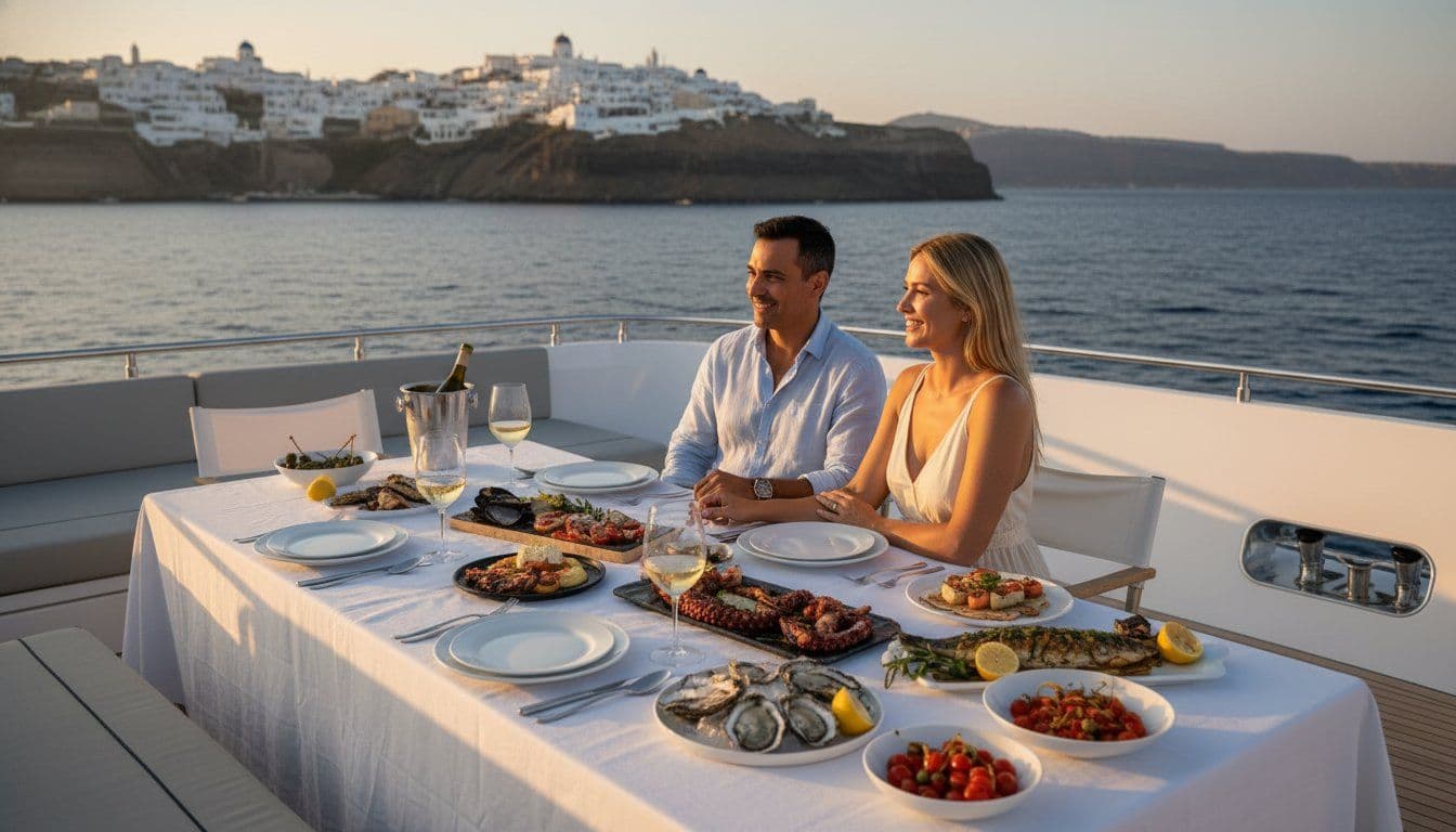 Yacht Charter for a Food and Wine Tour of Greece: The 2026 Epicurean Guide