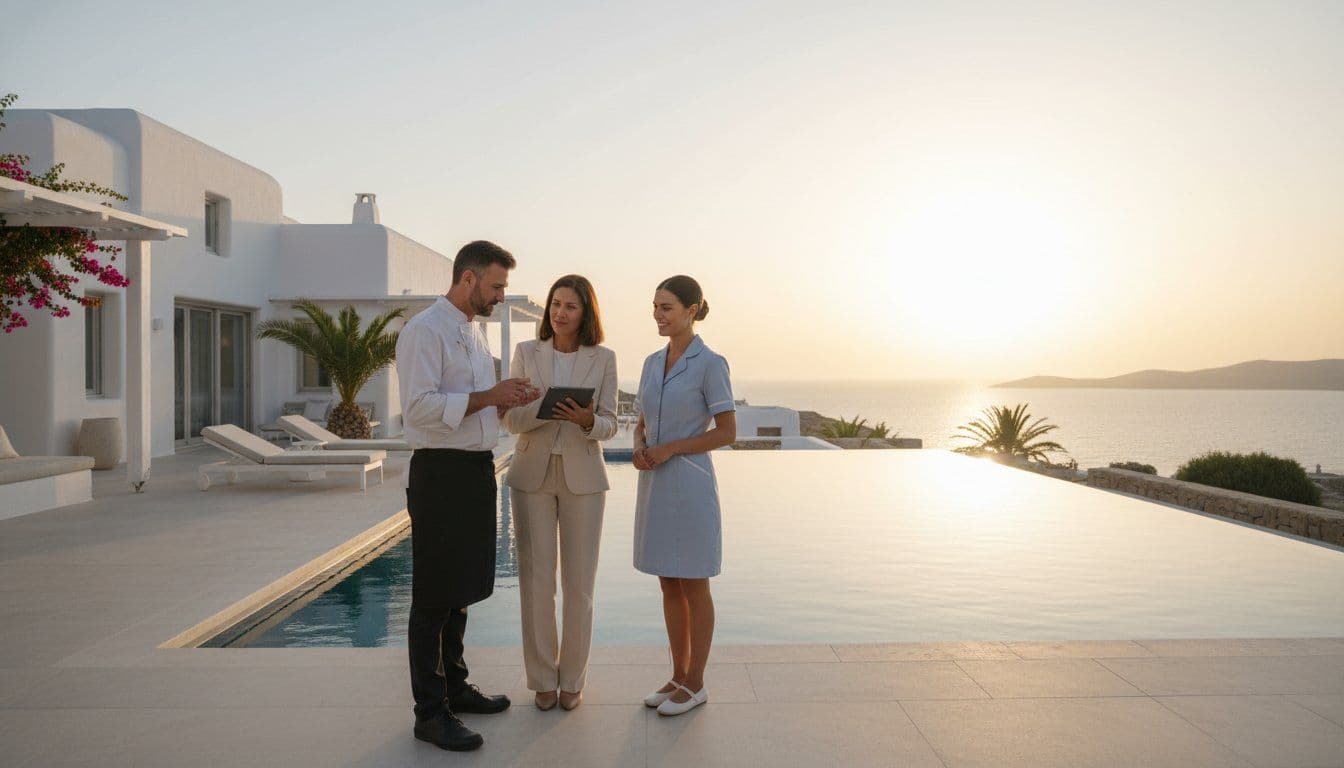 Hiring Private Staff for a Mykonos Villa: The 2026 Essential Checklist
