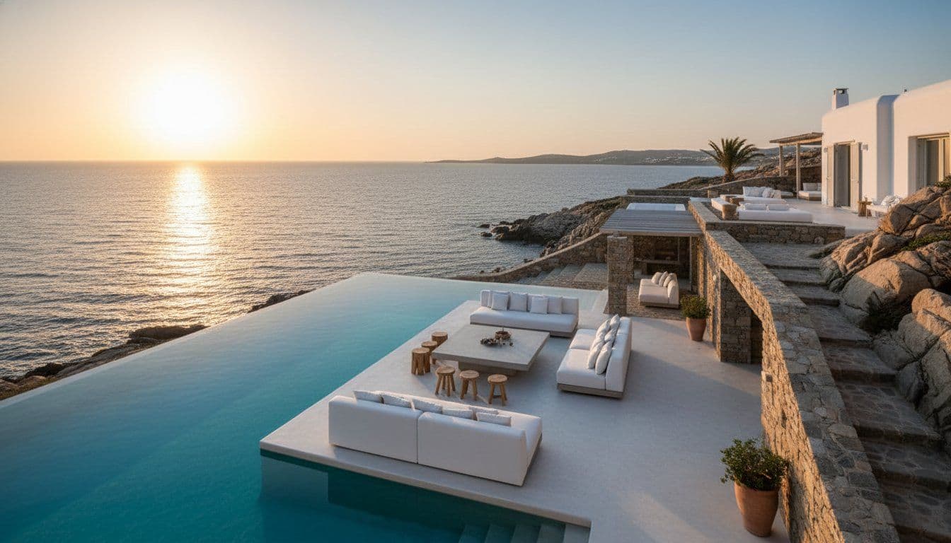Mykonos Villa with Staff Quarters: The 2026 Elite Booking Guide