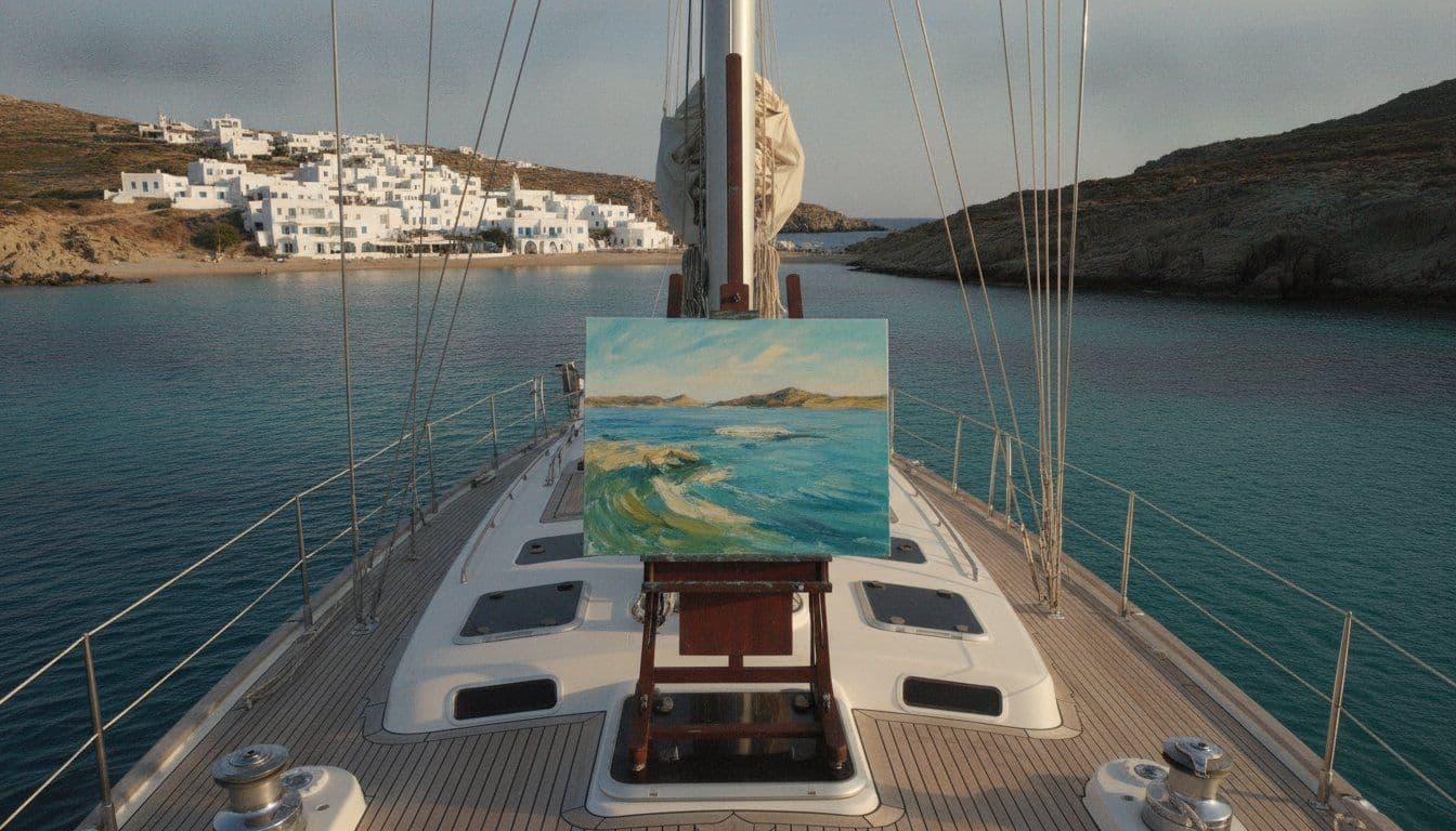Greece Yacht Charter for a Painting Holiday: Most Inspiring Anchorages in the Cyclades (2026)
