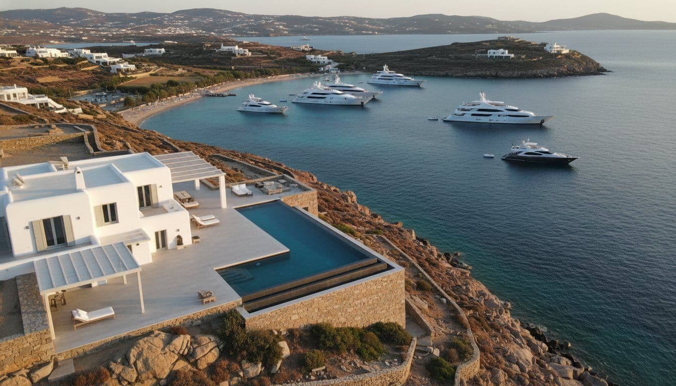 Mykonos Villa Near Nammos Village: The 2026 Guide to Psarou Luxury