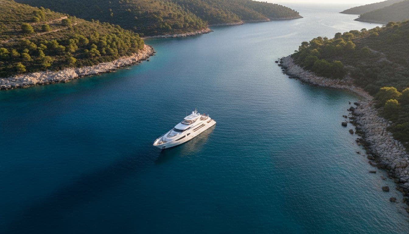 Best Anchorages in the Saronic Gulf: A Luxury Yachting Guide (2026)