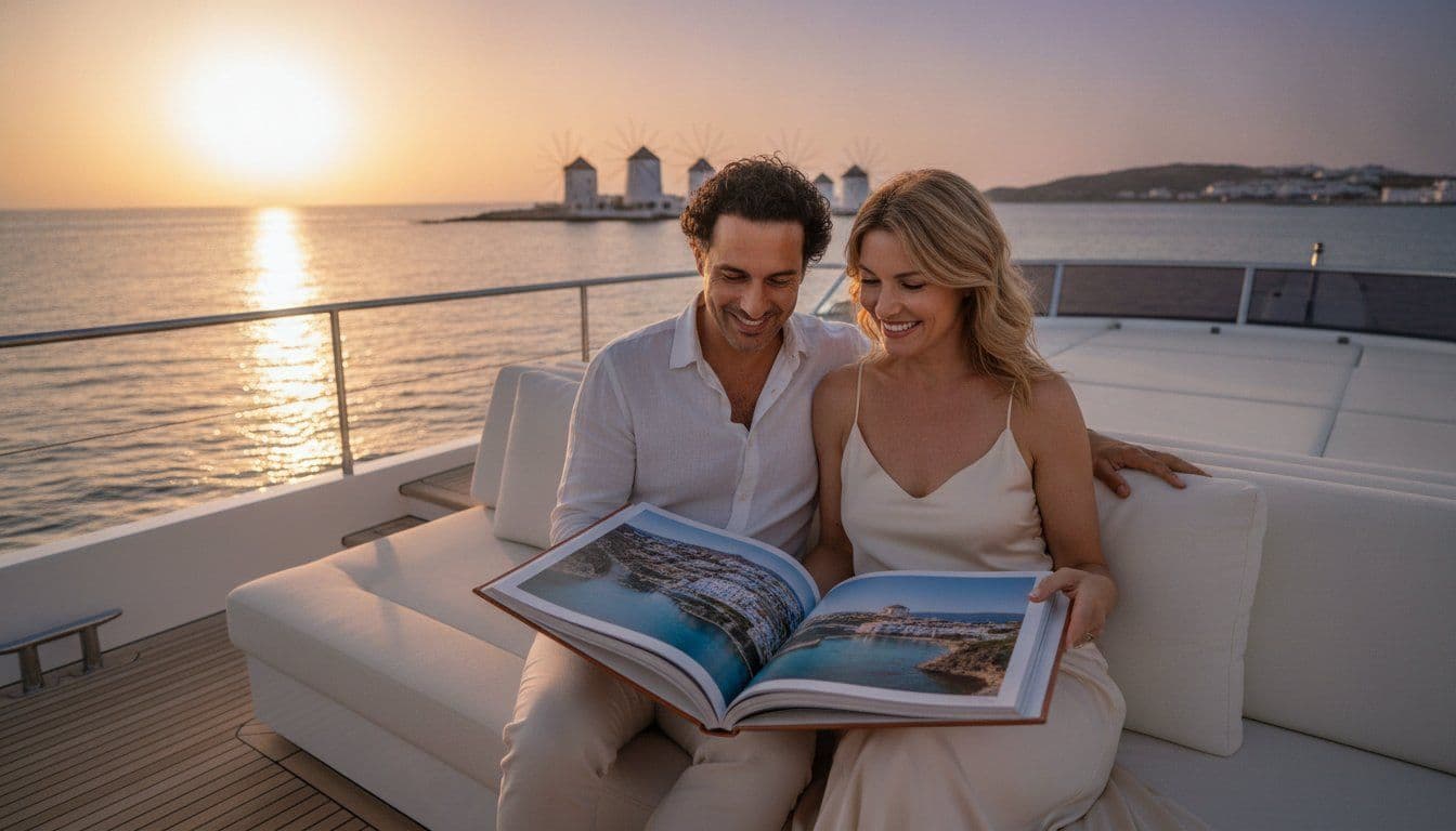 Creating the Perfect Greek Island Photo Album: A Luxury Curation Guide