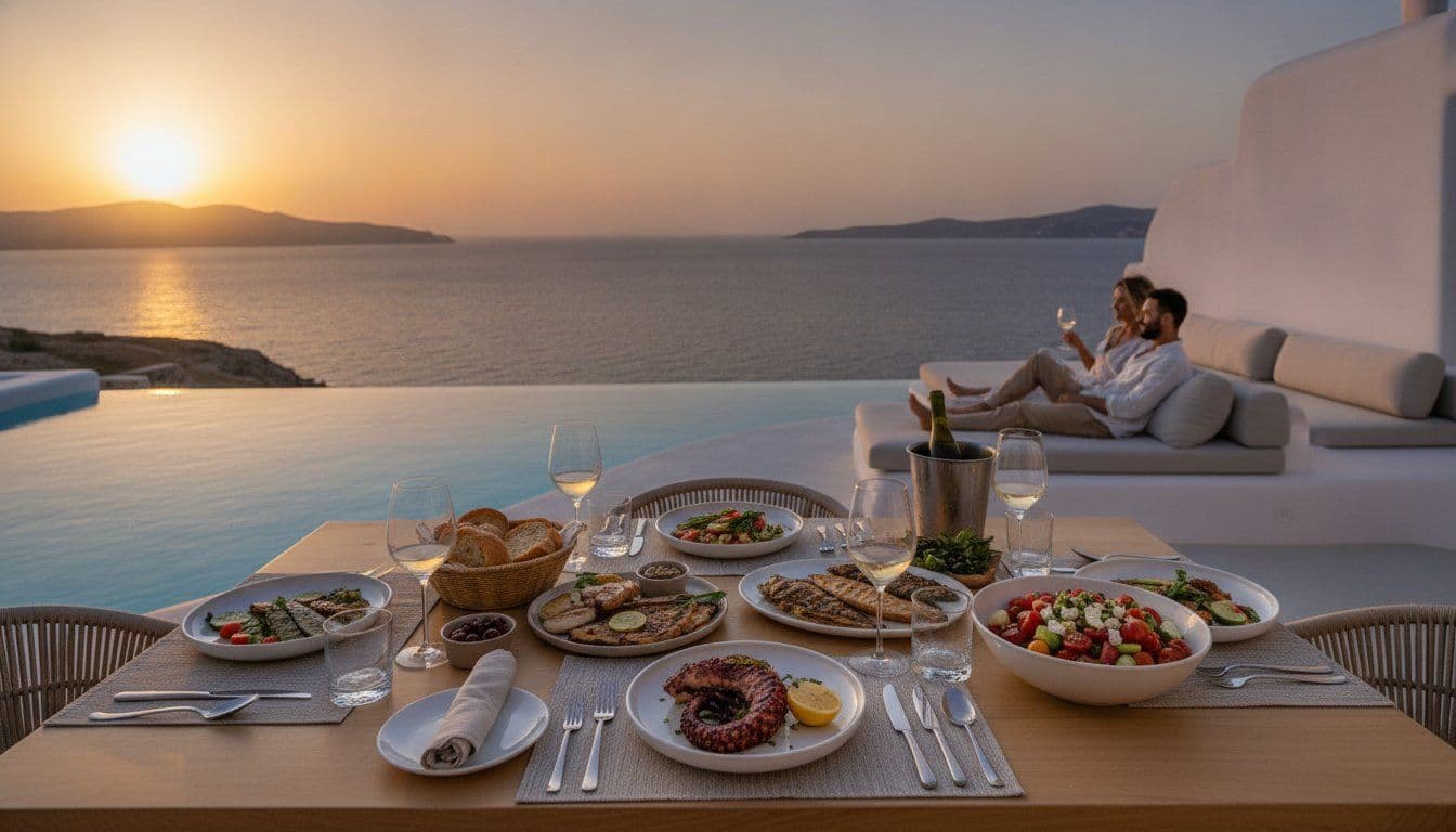Mykonos Private Chef for Villa: The 2026 Guide to Bespoke In-Home Dining