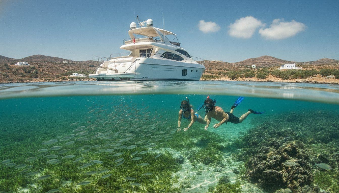 Best Snorkeling Spots Near Paros: A Luxury Yachtsman’s Guide (2026)