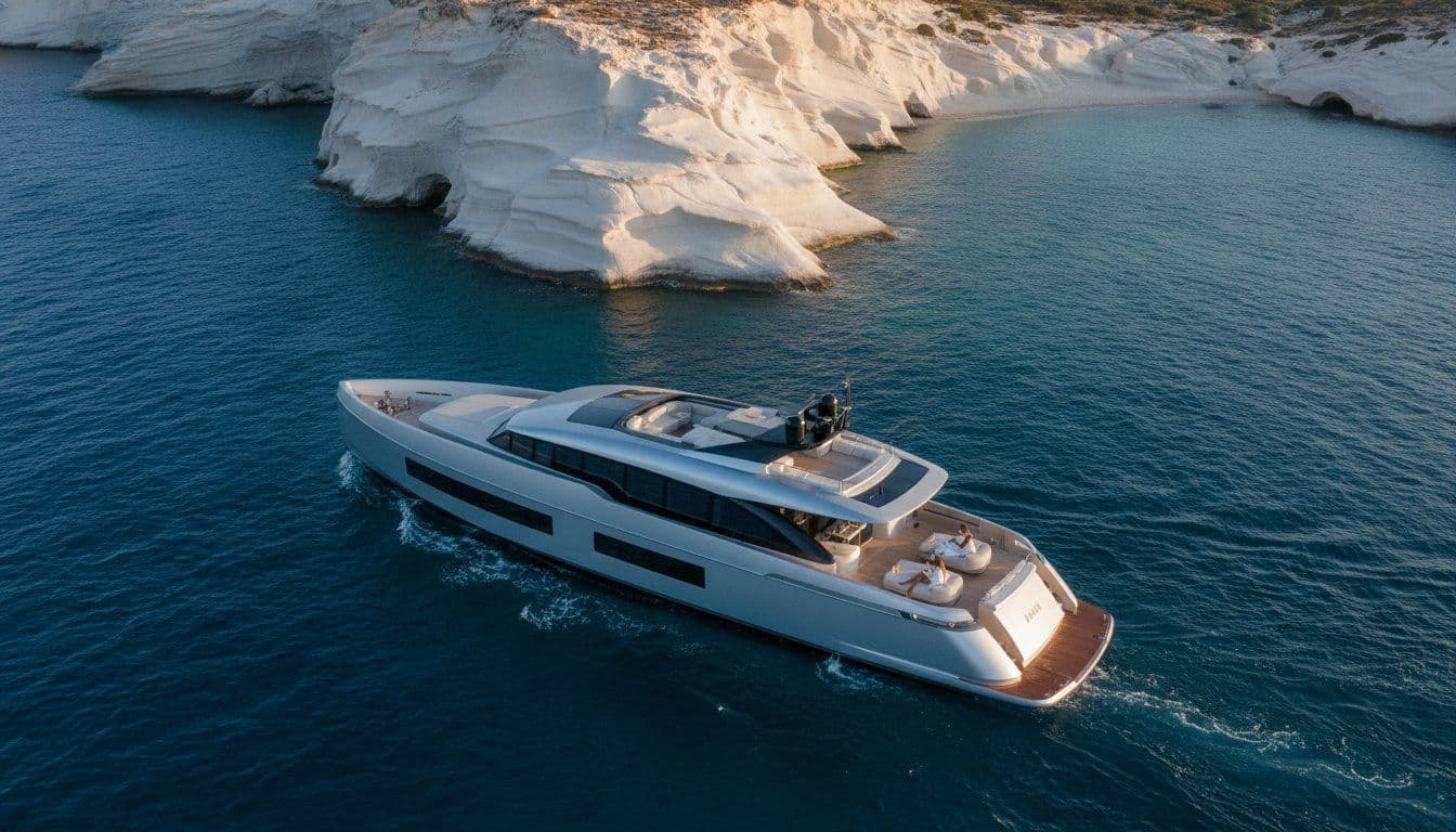Luxury Yacht Charter from Athens to Milos: The Ultimate 2026 Buying Guide