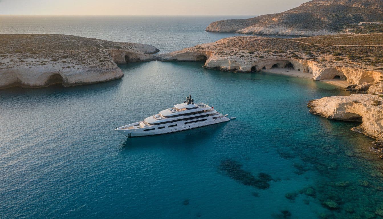 Best Anchorages in Milos Bay: A Luxury Yachtsman’s Guide to the Volcanic Cyclades