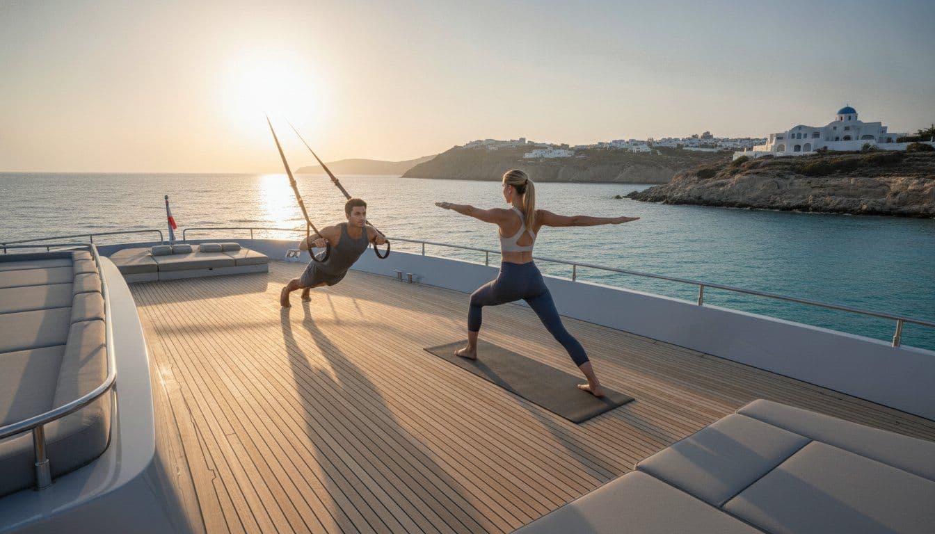 How to Stay Fit on a Yacht Charter: The 2026 Wellness Guide