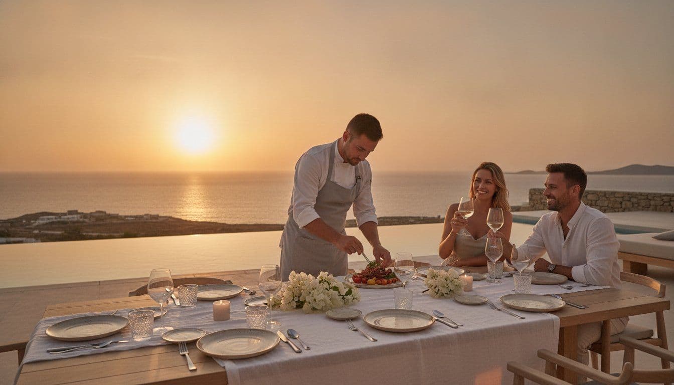 Private Chef in Paros: 2026 Luxury Villa Dining Guide