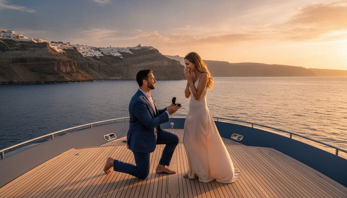 Planning a Luxury Proposal in Santorini: The 2026 Elite Guide