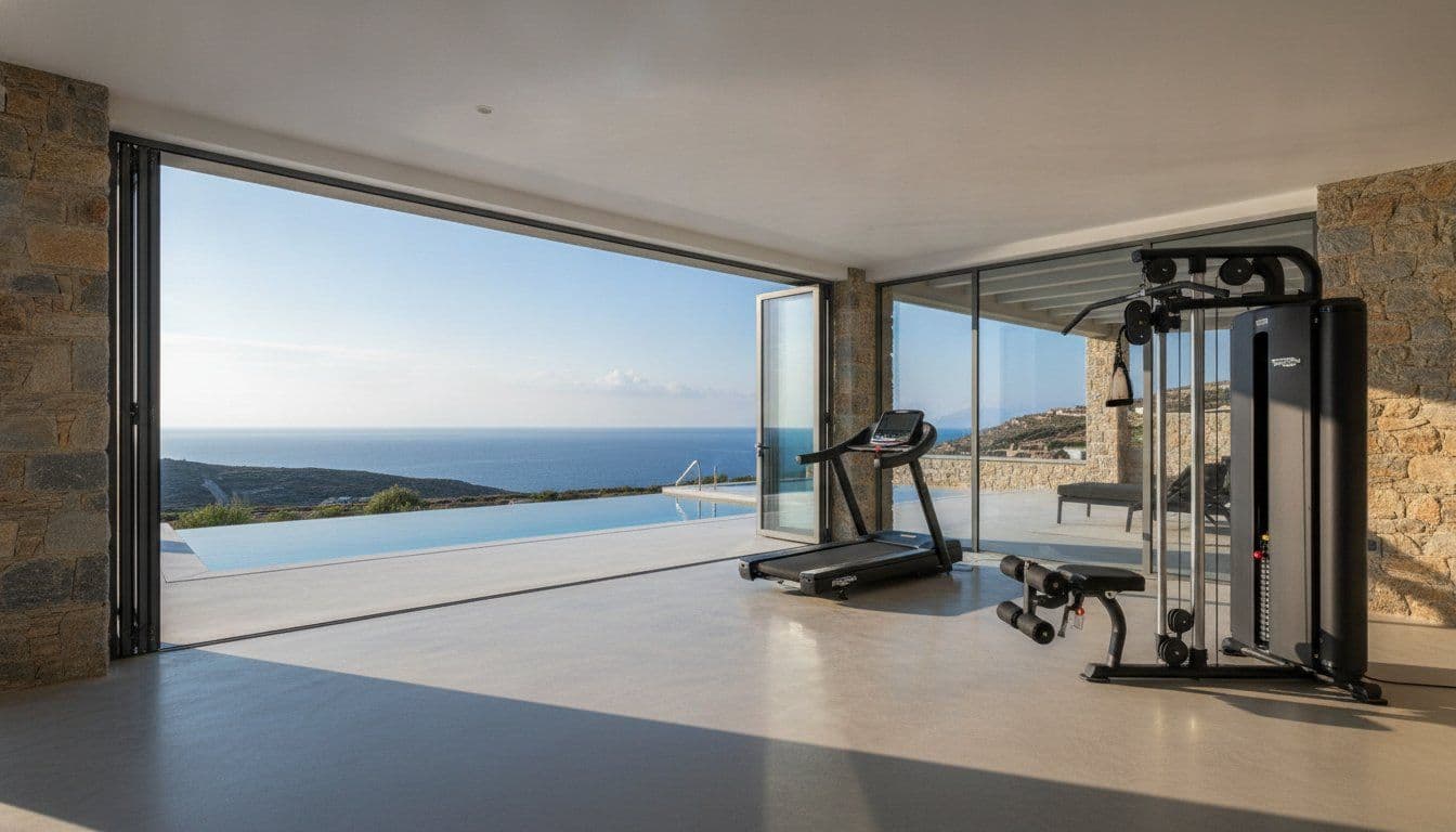 Luxury Villa Rental with Home Gym in Paros: Your 2026 Wellness Guide