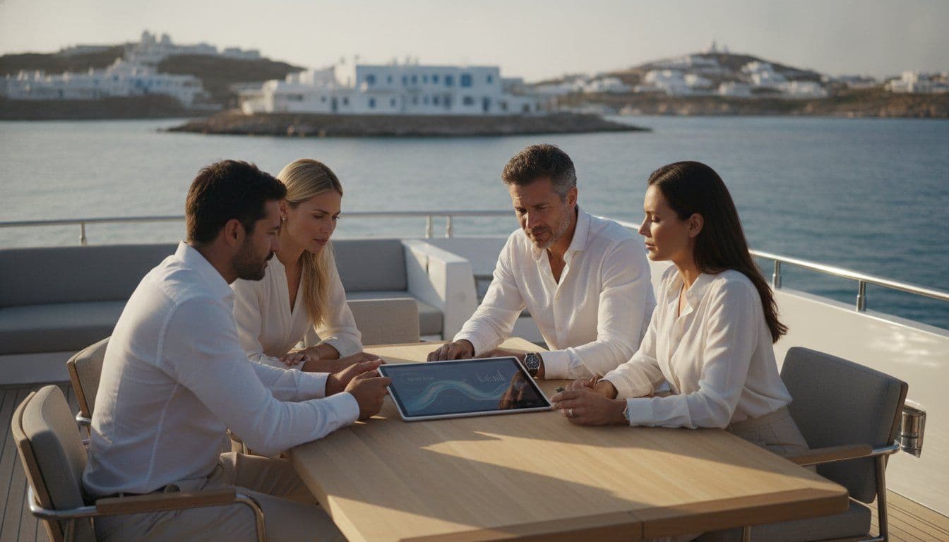 Corporate Retreat Yacht Charter Mykonos: The 2026 Executive Guide