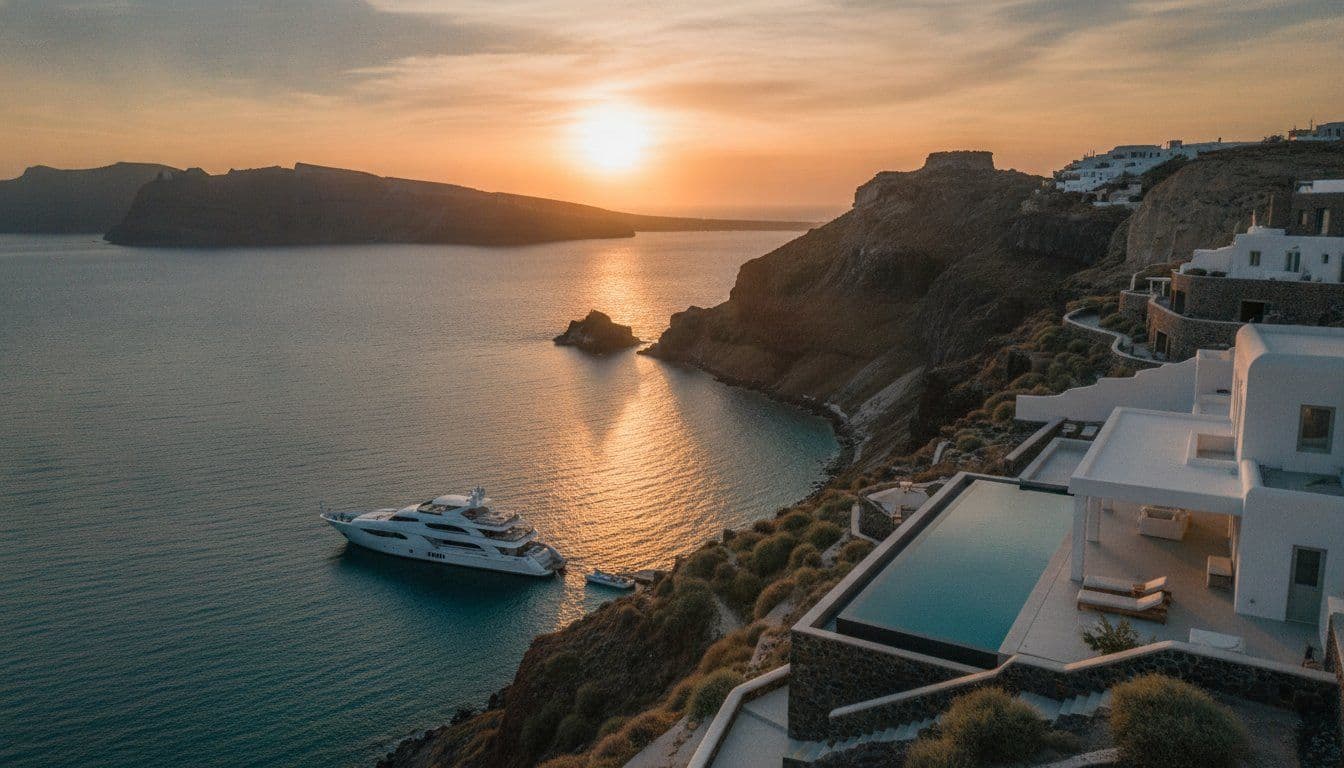 Elite Rentals Santorini: The 2026 Guide to Luxury Yachts, Villas, and VIP Services