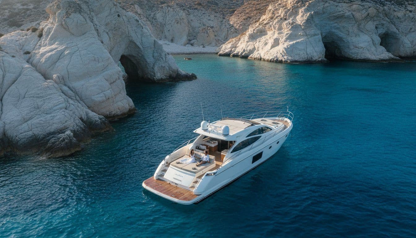 Crewed Yacht Charter Milos: The 2026 Luxury Guide to the Island of Colors