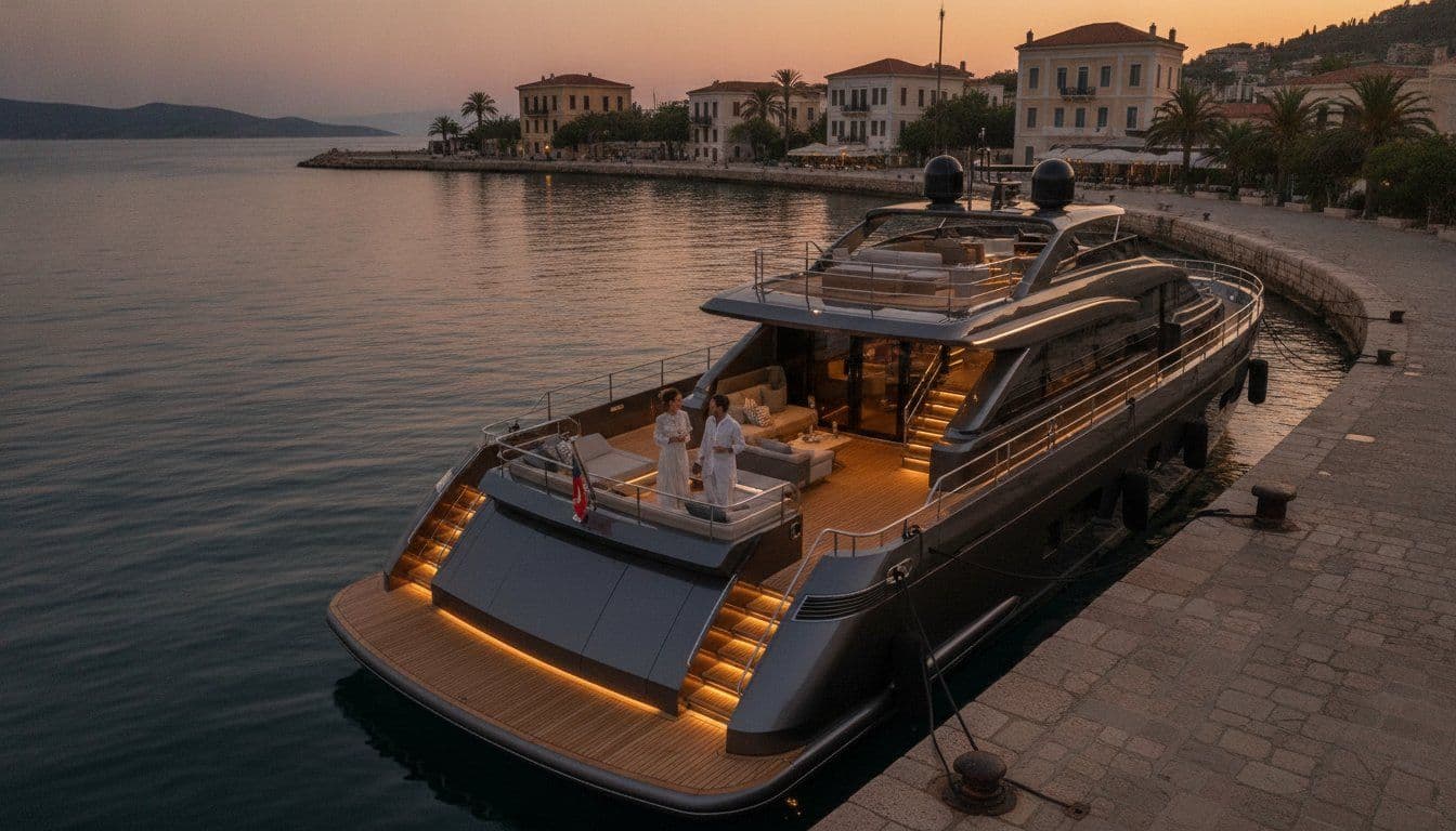 High-End Yacht Charter Spetses Old Harbour Mooring: The 2026 Luxury Guide