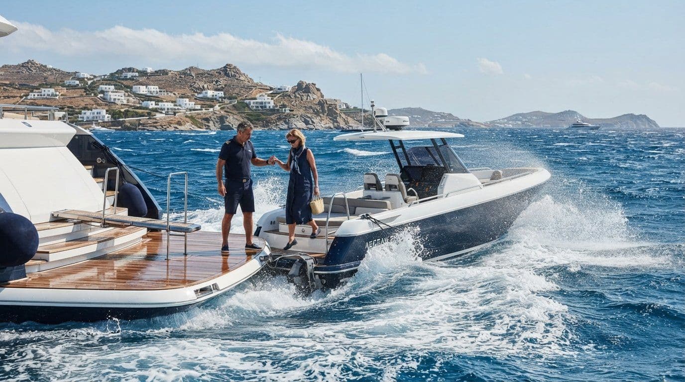 Superyacht Tender Safety Protocols in Choppy Greek Waters: The 2026 Checklist