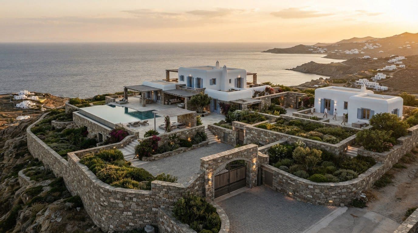 Secure Mykonos Villa with Staff: 2026 Buying Guide