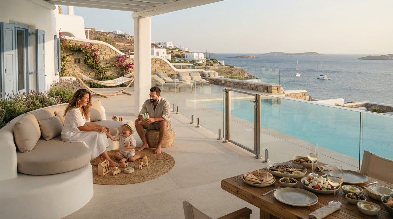 Childproof Luxury Villa Rental Mykonos: 2026 Guide