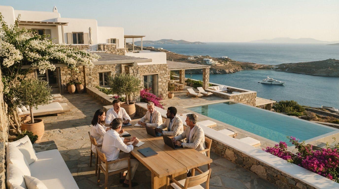 Paros Villa Rentals for Executive Retreats: 2026 Guide