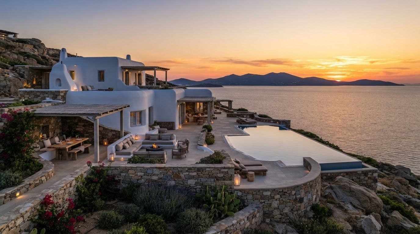 Clifftop Villa Rental in Paros with Unobstructed Sunset Views: The 2026 Buying Guide