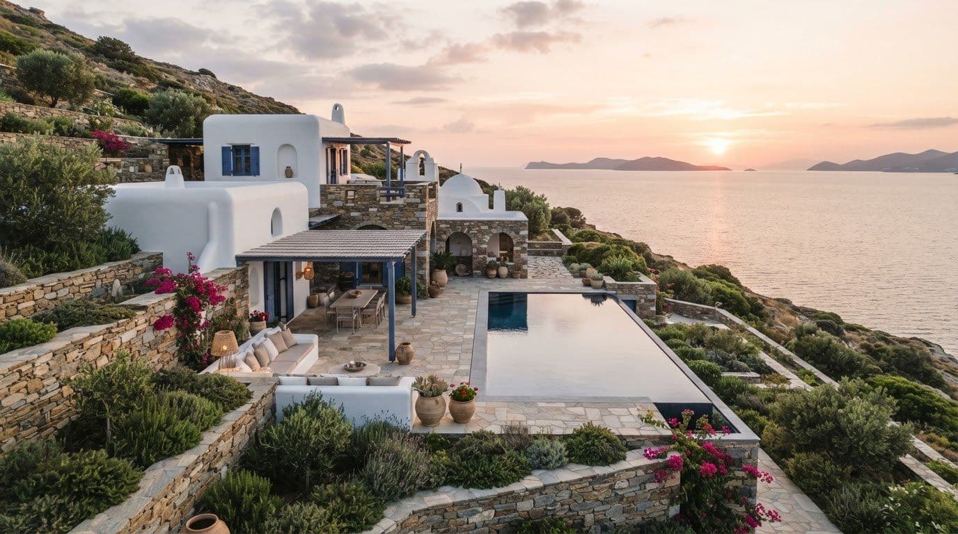 Sifnos Villa with Traditional Cycladic Architecture: A Luxury Stay Guide