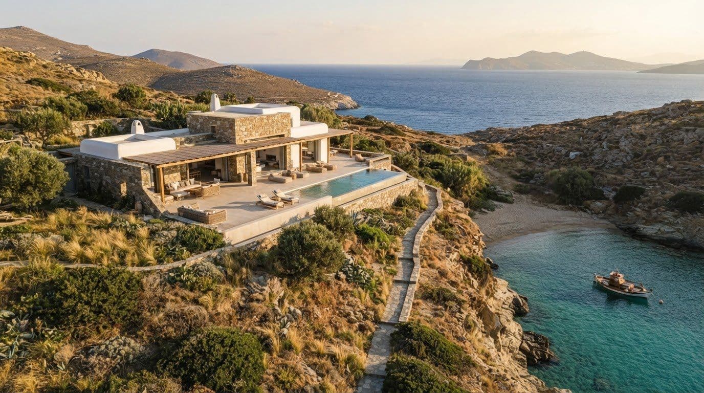 Ultra-Private Luxury Villa Rental in Serifos: How to Choose a Secluded Cove Escape
