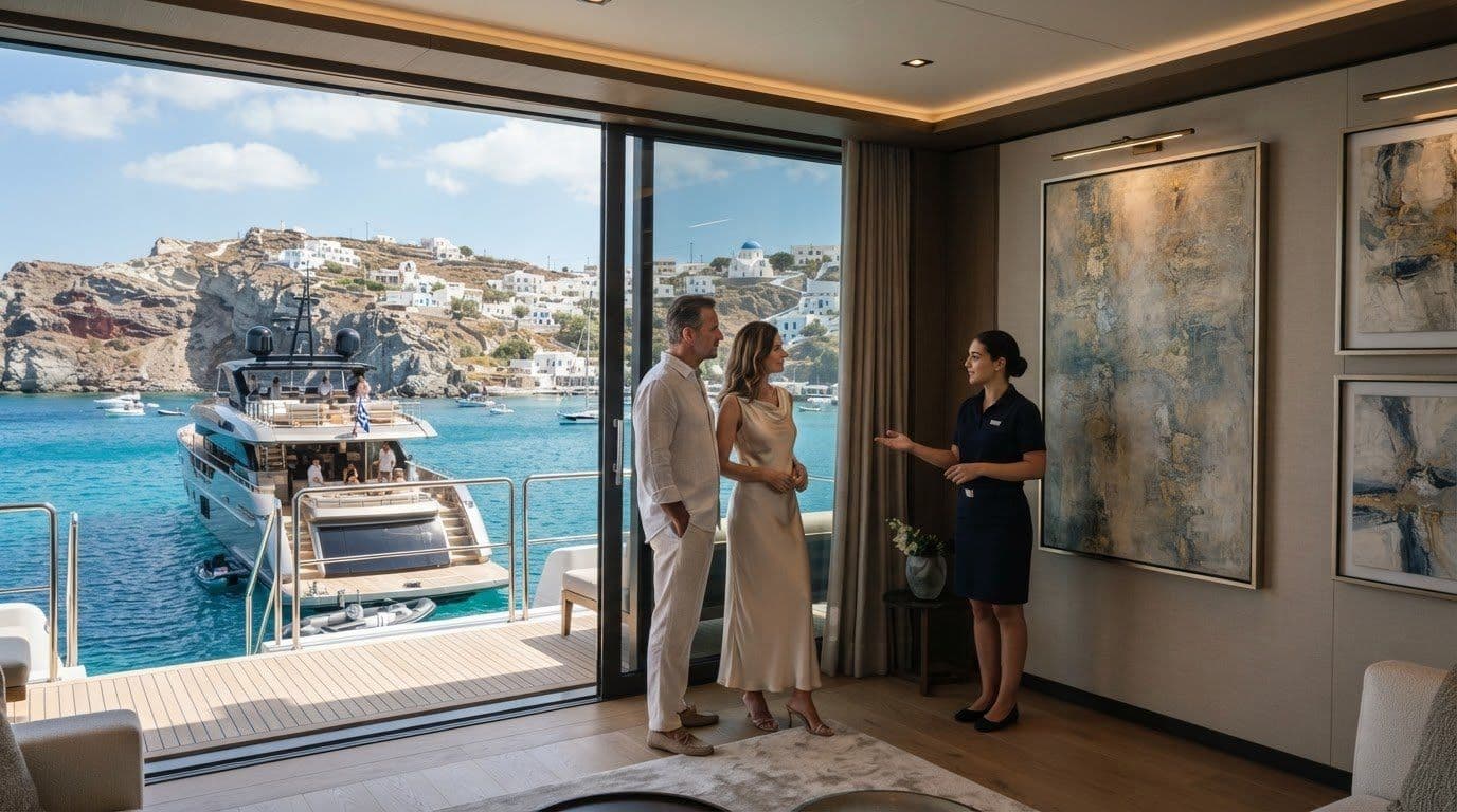 Charter a Yacht with an Extensive Art Collection Onboard: What to Look For