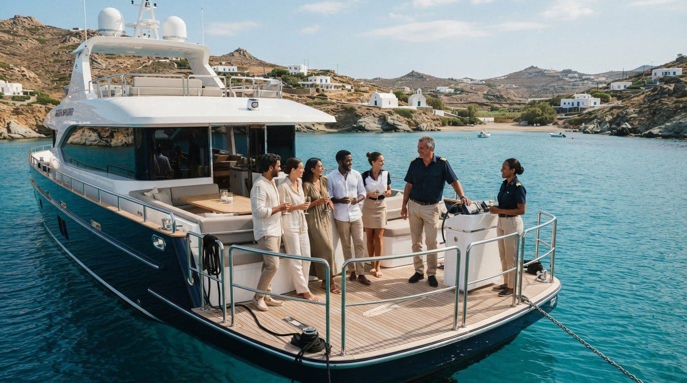 Etiquette for Interacting with Professional Yacht Crew and Captain