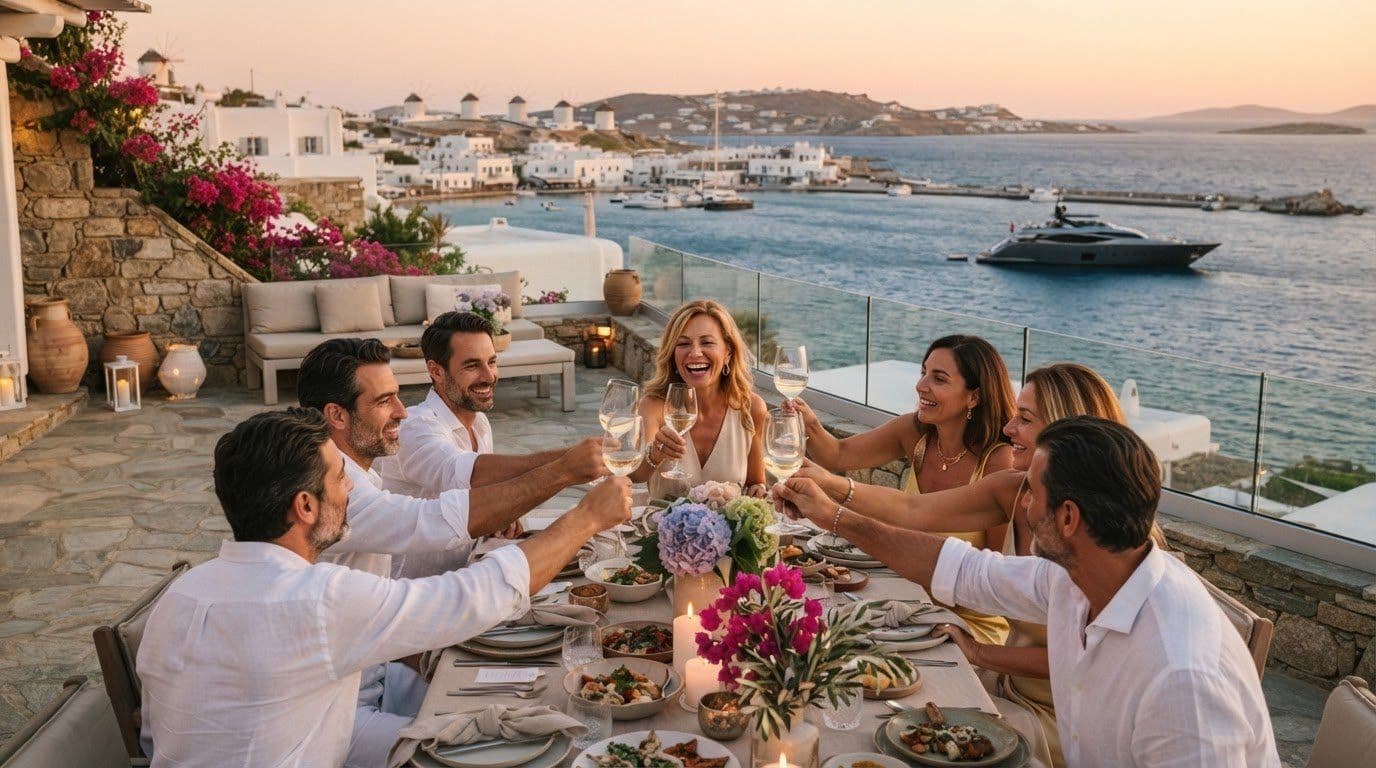 Mykonos 50th Birthday Planner: Your Celebration Guide