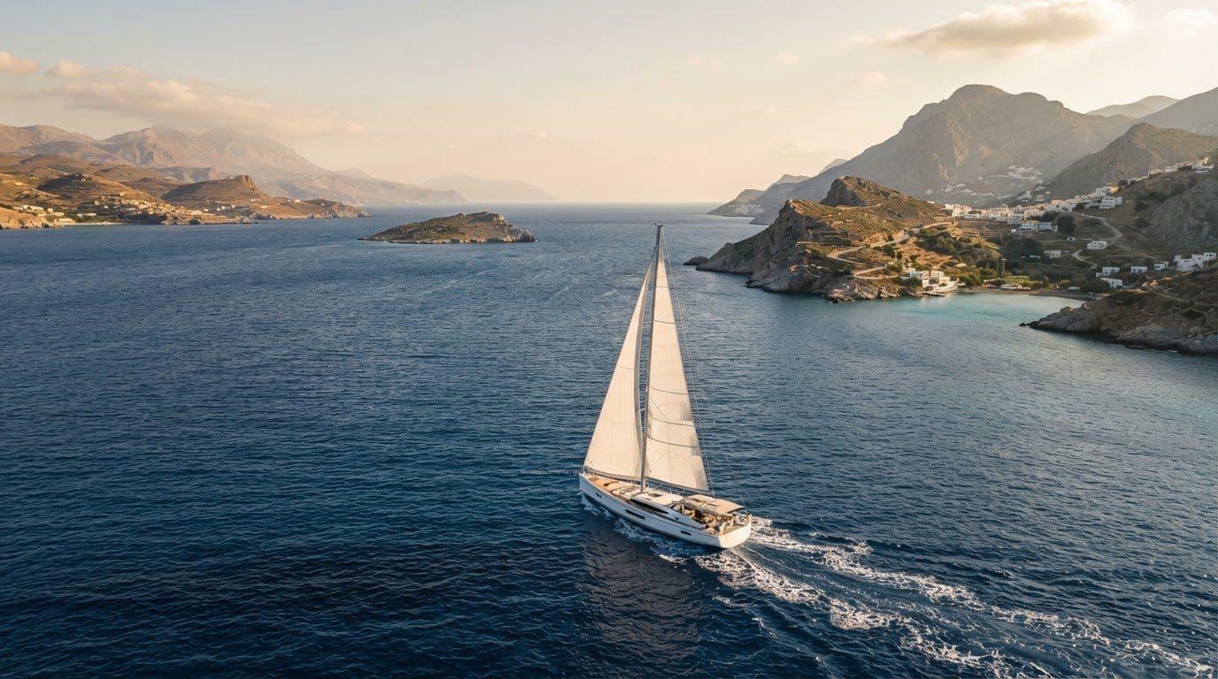Crete to Kasos and Karpathos Yacht Itinerary: A Practical Route Guide