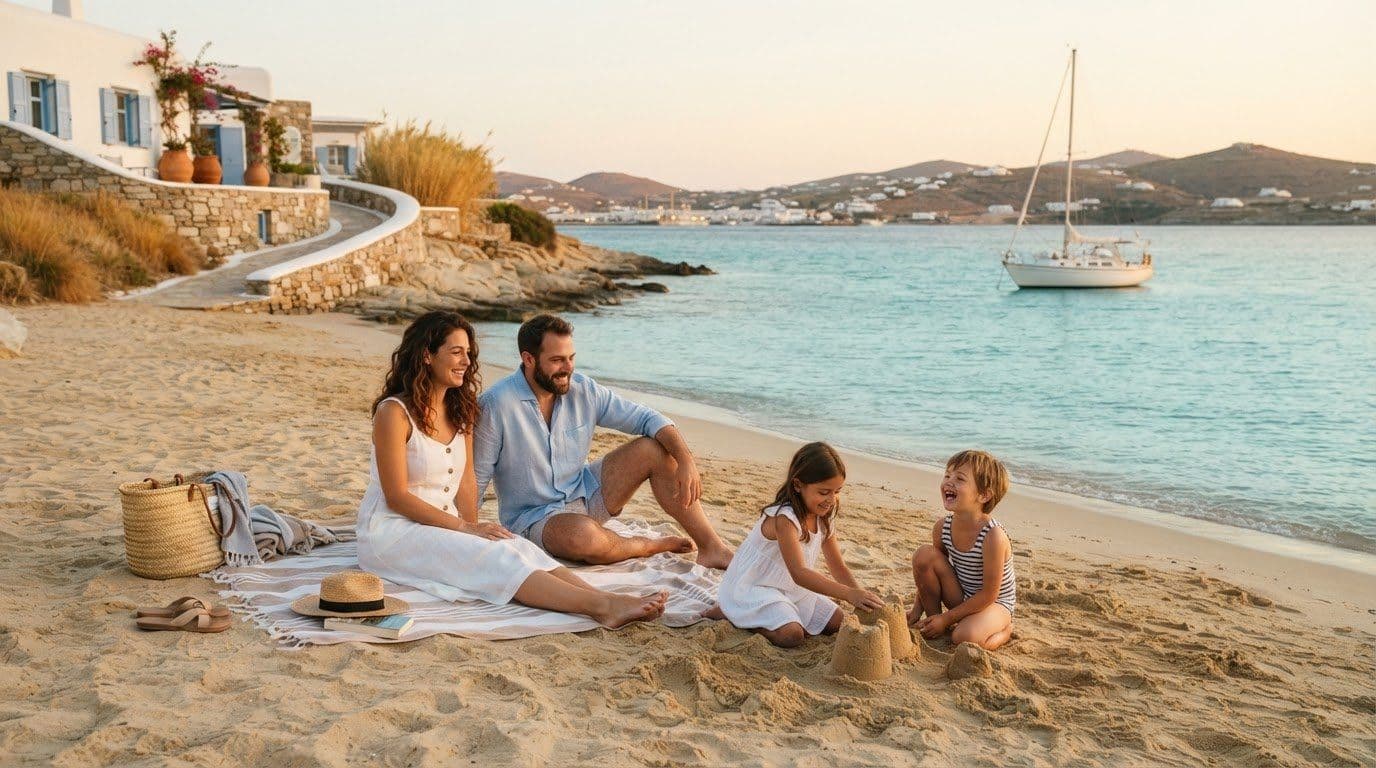 Why Choose Paros Over Mykonos for a Quiet Family Holiday?