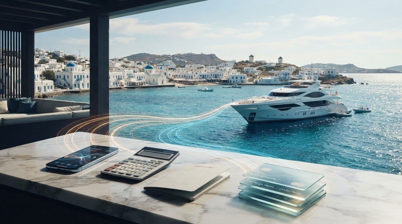 Currency Exchange and Wire Transfer Fees for Greek Yacht Charters