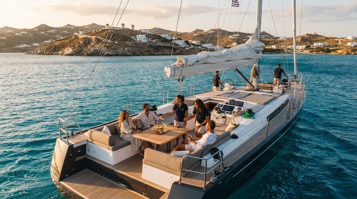 Upgrading from a Bareboat to a Crewed Charter Experience
