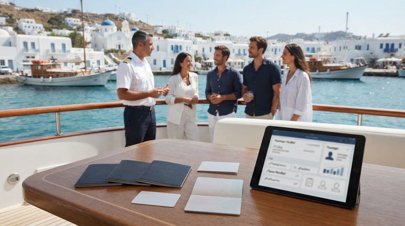 Greece Yacht Passenger Manifest: Which Personal ID Documents Are Required?