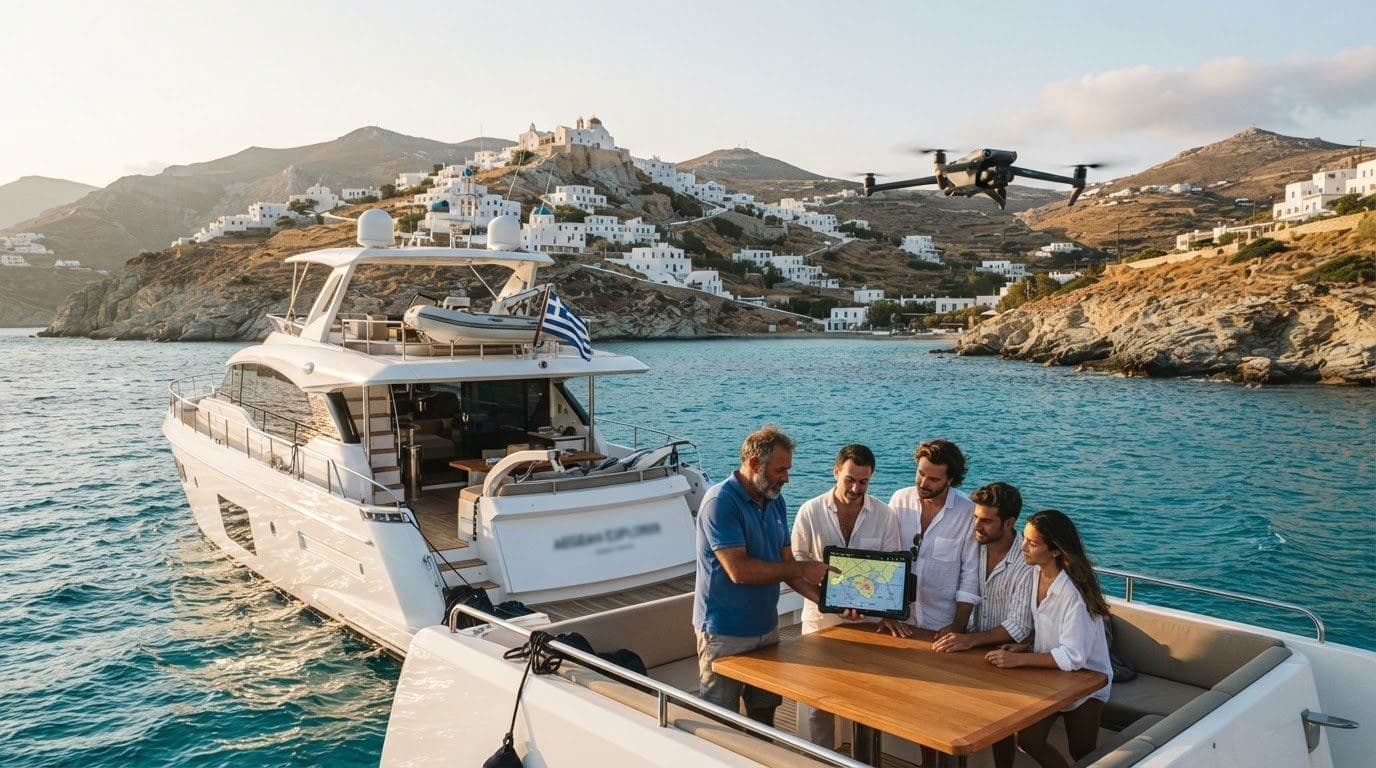 Drone Rules for Yacht Charters in Greece: 2026 Guide