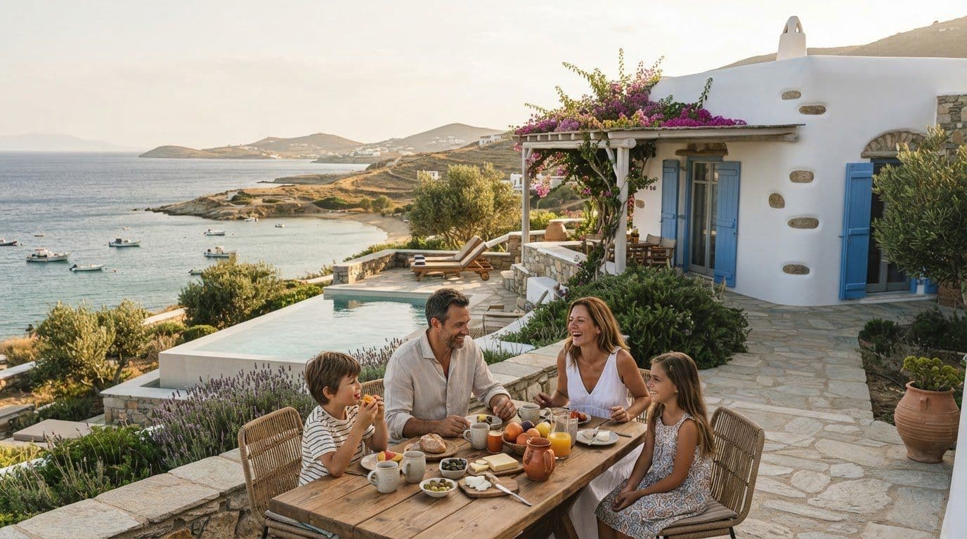 Family Villa Rental in Aliki, Paros: 2026 Guide