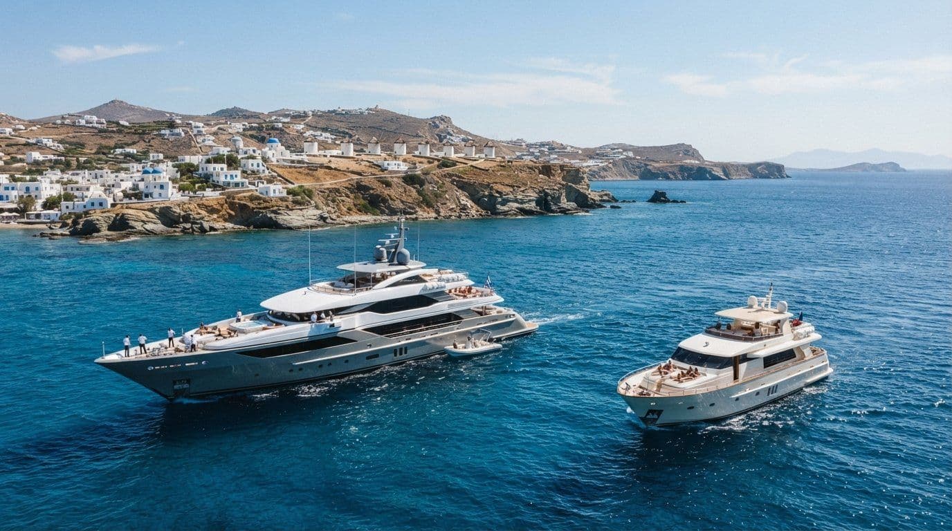 Boutique and International Superyacht Charter Services in Greece