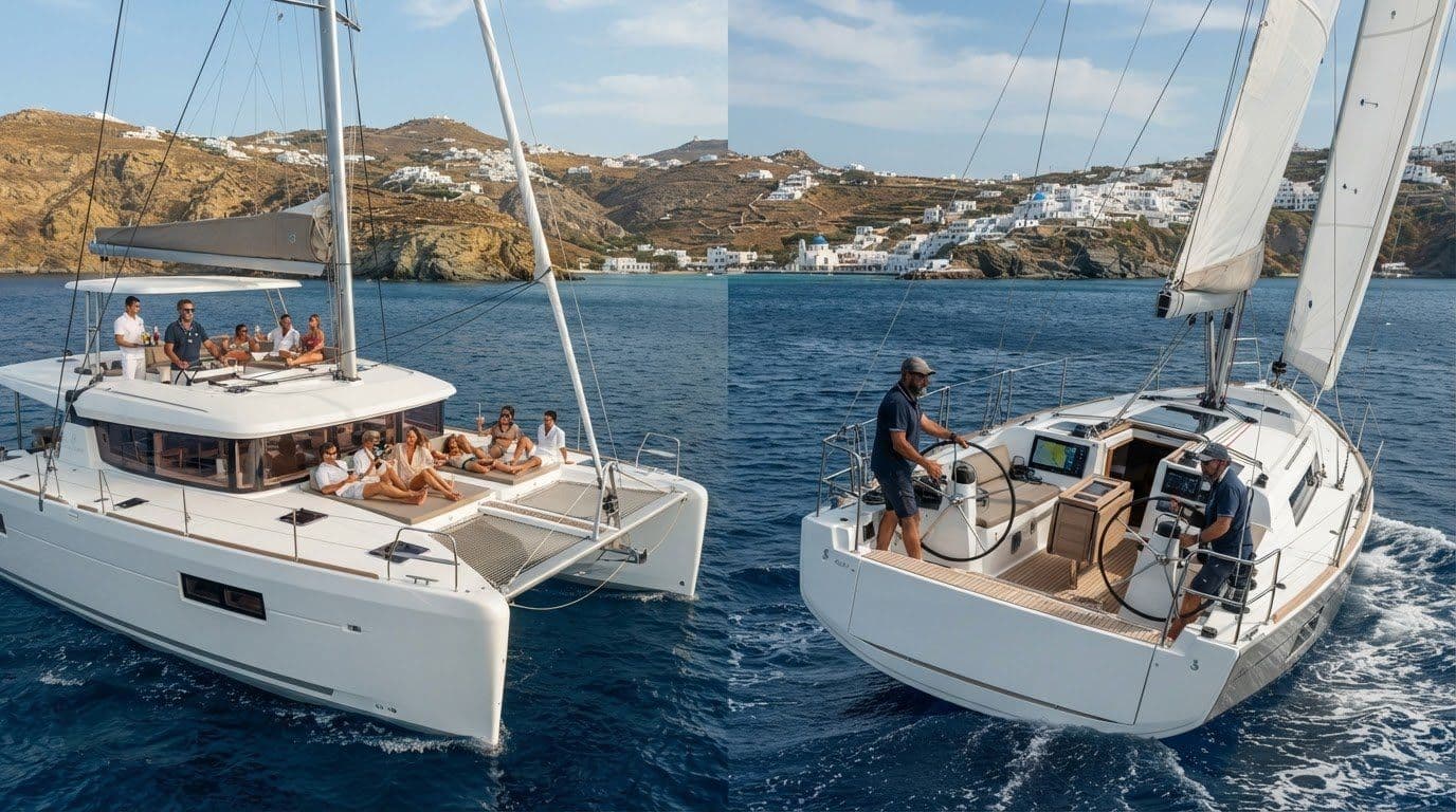 Crewed Charter Agency or Bareboat Fleet Operator in Greece?