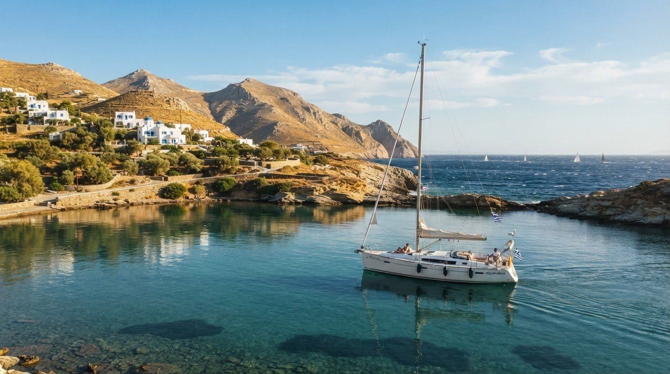 Avoiding Meltemi Winds in the Cyclades: Where to Sail Instead