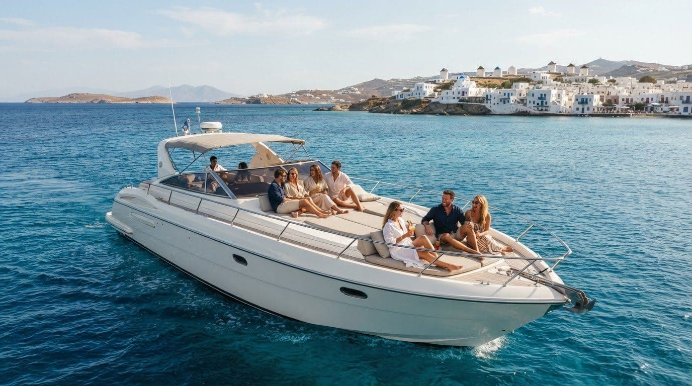 Private Day Yacht Charter in Mykonos: Costs and Prices