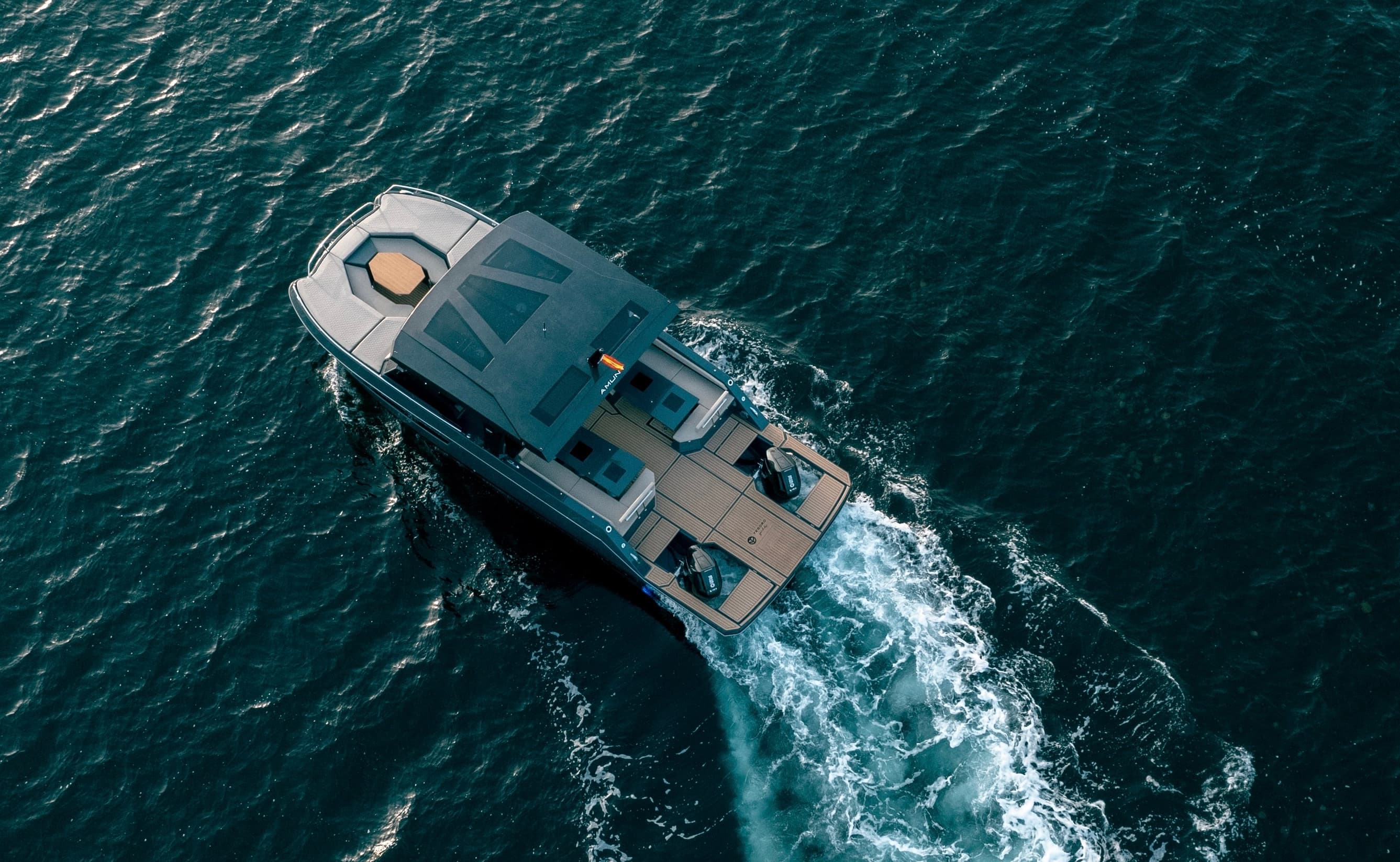 41 Tesoro Power Catamaran Weekly with Tesoro T41 Cat Inboard