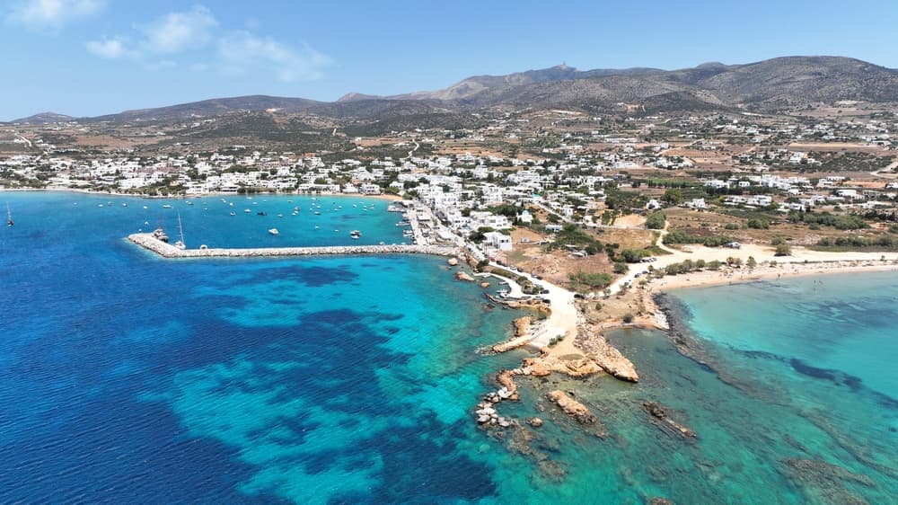 Irakleia & Panteronissia or Aliki from Naxos | Private 8-hour yacht experience with De Antonio 42