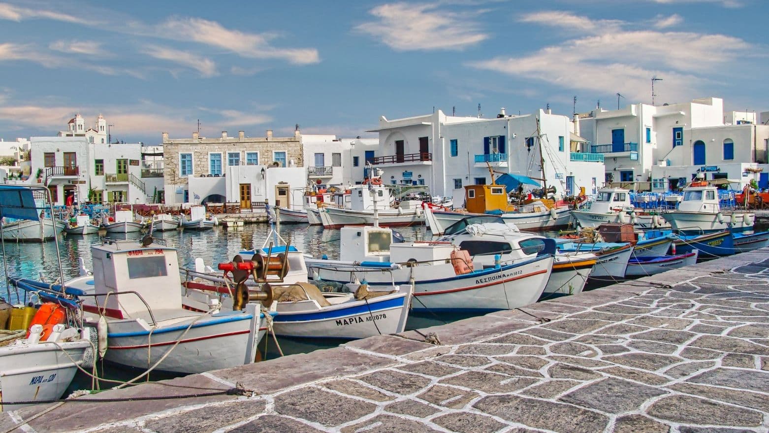 Paros / Naoussa from Mykonos | Private 8-hour yacht experience with De Antonio 42